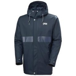 Kurtka wodoodporna Helly Hansen Moss. Niebieskie kurtki męskie Helly Hansen, m, bez wzorów, z materiału, eleganckie, bez kaptura. Za 1,063.00 zł.