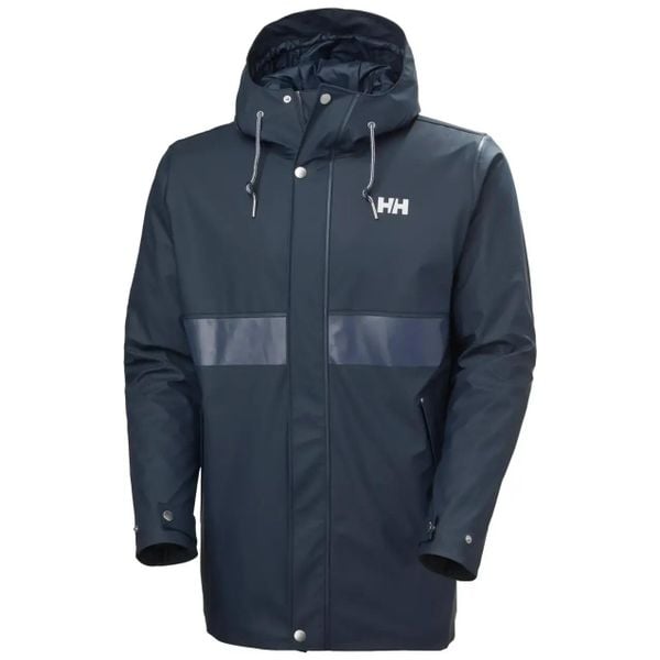Kurtka wodoodporna Helly Hansen Moss. Niebieskie kurtki męskie Helly Hansen, m, bez wzorów, z materiału, eleganckie, bez kaptura. Za 1,063.00 zł.