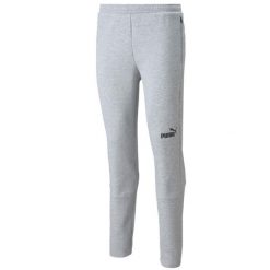 Spodnie męskie Puma Teamfinal Casuals Pants. Czarne spodnie materiałowe męskie Puma, bez wzorów, z bawełny. Za 99.90 zł.