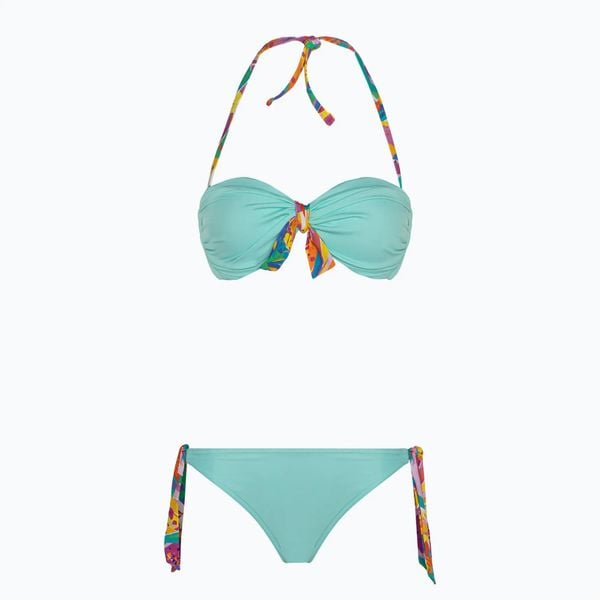 Strój kąpielowy dwuczęściowy damski Banana Moon Macaodasia Wate. Niebieskie bikini damskie Banana Moon, bez wzorów. Za 109.99 zł.