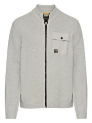 Camel Active Kardigan w kolorze szarym rozmiar: 4XL. Szare kardigany męskie Camel Active, xl, bez wzorów, z bawełny, bez kołnierzyka. Za 217.99 zł.