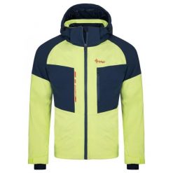 Kurtka narciarska Kilpi Taxido. Niebieskie kurtki męskie Kilpi, na zimę, m, bez wzorów, sportowe, bez kaptura. Za 525.33 zł.