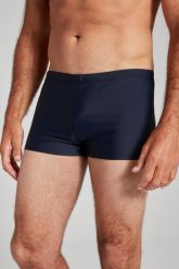 Męskie Kąpielówki moda plażowa elastyczny pas sznurek. Niebieskie kąpielówki męskie JAY-PI, m, bez wzorów, z elastanu, do pływania. Za 125.99 zł.