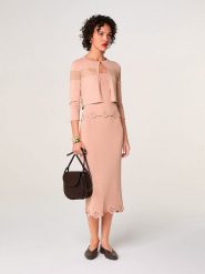 Rodier Kardigan w kolorze jasnoróżowym rozmiar: M. Różowe kardigany damskie Rodier, m, bez wzorów. Za 295.99 zł.