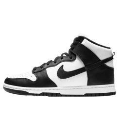 Buty do chodzenia damskie Nike Dunk High Panda. Białe buty sportowe na co dzień damskie Nike, bez wzorów, z gumy, do koszykówki. Za 601.00 zł.
