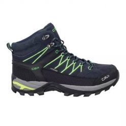 Buty trekkingowe męskie CMP Rigel Mid Trekking. Czarne buty trekkingowe męskie CMP, z materiału, za kostkę, bez zapięcia, trekkingowe. Za 399.99 zł.