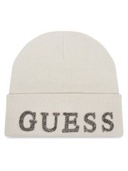 Guess Czapka AW5398 POL01 Écru. Czapki zimowe damskie Guess, z wiskozy. Za 109.99 zł.