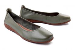 JOSEF SEIBEL 74801 133 610 Fenja 01 mint, baleriny damskie. Zielone baleriny damskie Josef Seibel, bez wzorów, ze skóry, bez obcasa. Za 359.90 zł.