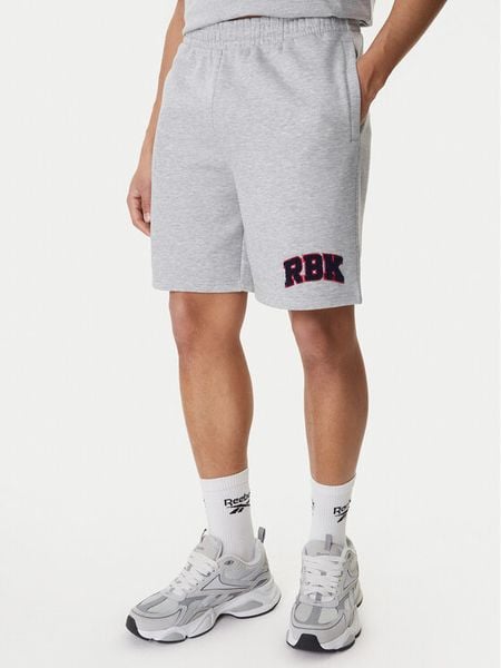 Reebok Szorty sportowe Braddish RK25559CCM Szary Relaxed Fit. Szare szorty sportowe męskie Reebok, l, z bawełny. Za 149.99 zł.