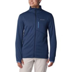 Polarowy sweter męski Columbia Park View Fleece Full Zip. Niebieskie swetry męskie Columbia, na zimę, l, bez wzorów, z polaru, bez kołnierzyka. Za 329.00 zł.