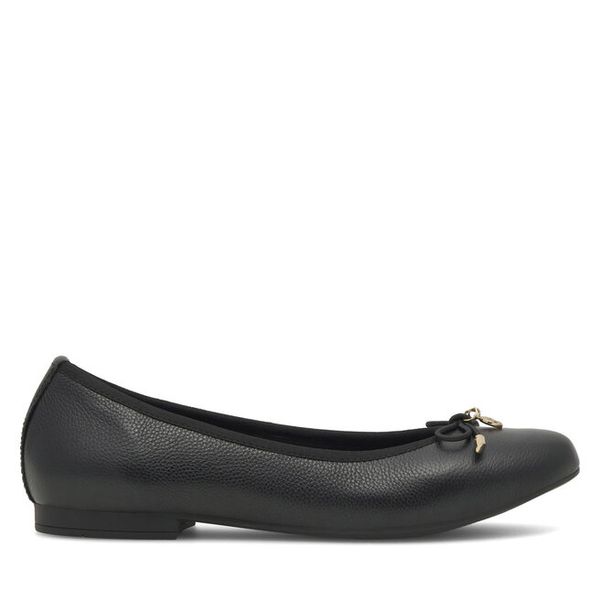 Baleriny Lasocki. Czarne baleriny damskie Lasocki, bez wzorów, bez obcasa. Za 149.99 zł.