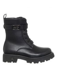 Patrizia Pepe Botki w kolorze czarnym rozmiar: 35. Czarne botki damskie Patrizia Pepe, bez obcasa, bez zapięcia. Za 500.38 zł.