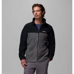 Bluza sportowa polarowa męska Columbia Steens Mountain 20 Full Zip Fleece. Czarne bluzy bez kaptura męskie Columbia, bez wzorów, z polaru, sportowe, bez kołnierzyka, bez ramiączek. Za 225.99 zł.