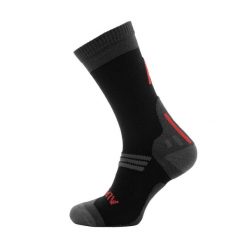 Skarpety trekkingowe Alpinus Valletto czarne merino coolmax. Czarne skarpetki damskie Alpinus, bez wzorów, z wełny. Za 59.00 zł.