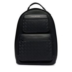 Plecak Tommy Hilfiger. Czarne plecaki męskie Tommy Hilfiger, bez wzorów. Za 749.99 zł.
