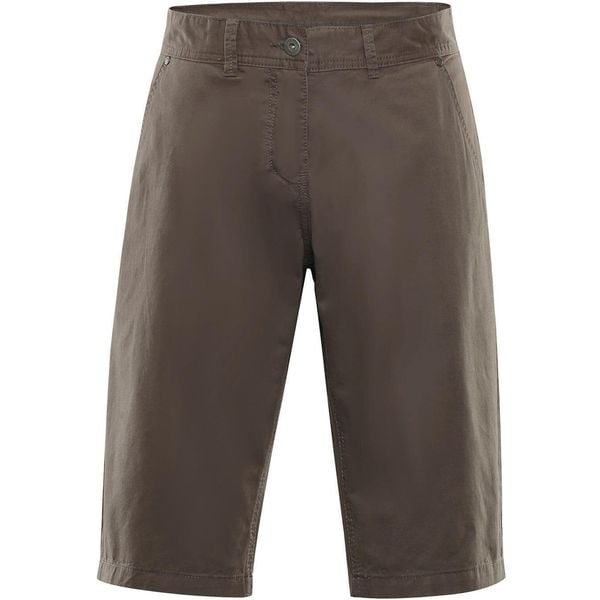 Lekkie i oddychające szorty damskie Alpine Pro Aklima - Idealne na lato. Zielone szorty damskie Alpine Pro, bez wzorów, z bawełny, eleganckie. Za 137.99 zł.