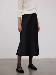 BGN Spódnica w kolorze czarnym rozmiar: 40. Czarne spódniczki damskie BGN, bez wzorów, z podwyższonym stanem, maxi, proste. Za 126.75 zł.