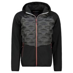 Kurtka męska Geographical Norway COUTO BLACK DB MEN 024 BLACK (WZ8644H/GN-NOIR). Czarne kurtki męskie Geographical Norway, m, bez wzorów, sportowe, bez kaptura. Za 179.00 zł.