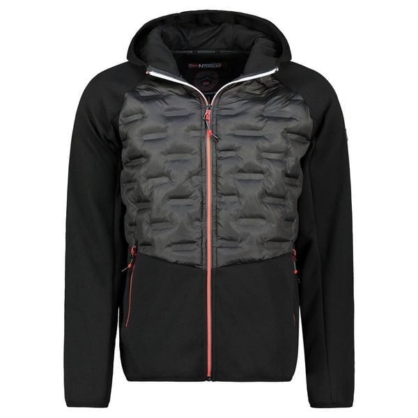 Kurtka męska Geographical Norway COUTO BLACK DB MEN 024 BLACK (WZ8644H/GN-NOIR). Czarne kurtki męskie Geographical Norway, m, bez wzorów, sportowe, bez kaptura. Za 179.00 zł.