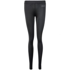Długie legginsy damskie Endurance Zenta. Czarne legginsy damskie Endurance, s, bez wzorów, z elastanu. Za 178.50 zł.