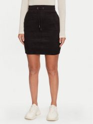 Guess Spódnica mini W2BD47 KAUJ2 Czarny Regular Fit. Czarne spódniczki damskie Guess, xs, z aplikacjami, z syntetyku, mini. Za 149.99 zł.