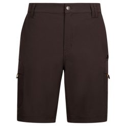 Męskie Szorty Dalham. Czarne szorty męskie Trespass, bez kołnierzyka. Za 226.99 zł.