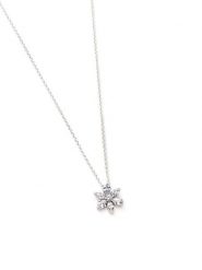 Pandora Srebrny naszyjnik z zawieszką - dł. 45 cm rozmiar: onesize. Szare naszyjniki damskie Pandora, srebrne. Za 312.58 zł.