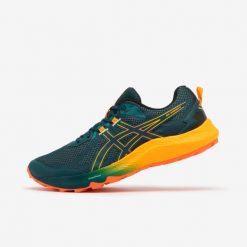 Second Life - Buty do biegania w terenie męskie ASICS Gel... - Stan Doskonały. Brązowe obuwie do biegania damskie Asics. Za 211.99 zł.