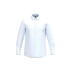 Koszula popelinowa z polcottonu bez kieszeni Kariban Collection Corporate. Białe koszule męskie KARIBAN, xl, bez wzorów, z bawełny, bez kołnierzyka, bez ramiączek. Za 141.50 zł.