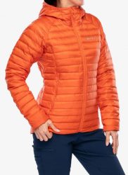 Kurtka puchowa damska Montane Anti Freeze Lite Hoodie. Brązowe kurtki damskie Montane, l, bez wzorów, z materiału, bez kaptura. Za 703.99 zł.