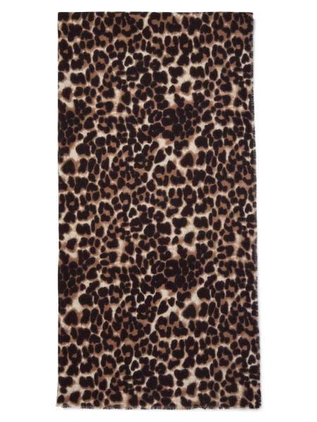 Marie Lund Szalik Kobiety Sztuczne włókno czarny|biały|brązowy, ONE SIZE. Białe szaliki i kominy damskie Marie Lund, bez wzorów, z włókna. Za 149.95 zł.