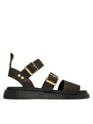 Dr. Martens Sandały Gryphon DM42821300 Brązowy. Brązowe sandały damskie Dr. Martens, bez wzorów, ze skóry, bez obcasa, na płaskiej podeszwie. Za 749.99 zł.