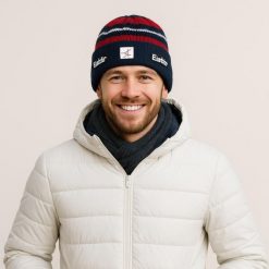 Czapka Eisbar Spori Shorty MÜ SA. Białe czapki męskie Eisbar, bez wzorów, z wełny, sportowe. Za 179.90 zł.