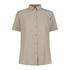 Koszula damska turystyczne CMP 34S6186. Brązowe koszule damskie CMP, l, bez wzorów, sportowe, bez kołnierzyka, bez ramiączek. Za 276.00 zł.