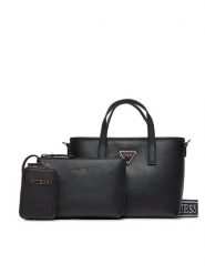 Guess Torebka Latona (BG) Mini-Bags HWBG92 11750 Czarny. Czarne torebki klasyczne damskie Guess, z aplikacjami, ze skóry, bez dodatków. Za 309.99 zł.