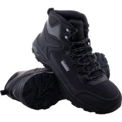 Buty trekkingowe męskie Elbrus Eglinter. Czarne buty trekkingowe męskie ELBRUS, bez zapięcia. Za 317.32 zł.