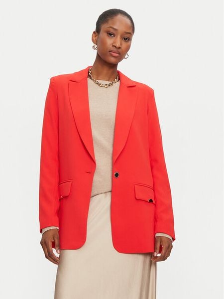 Morgan Marynarka 242-VERIN Pomarańczowy Loose Fit. Brązowe marynarki i żakiety damskie Morgan, bez wzorów, z syntetyku. Za 339.99 zł.