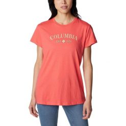Koszulka damska Columbia Trek Graphic Tee z krótkim rękawem Koszulka damska Colu. Zielone bluzki sportowe damskie Columbia, s, bez wzorów, z bawełny, bez kołnierzyka. W wyprzedaży za 116.00 zł.