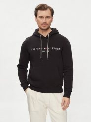 Tommy Hilfiger Bluza Core Logo MW0MW10752 Czarny Regular Fit. Czarne bluzy bez kaptura męskie Tommy Hilfiger, m, z bawełny. Za 309.99 zł.