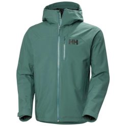 Kurtka wodoodporna Helly Hansen Loke 2L. Zielone kurtki męskie Helly Hansen, na lato, l, bez wzorów, z poliesteru, bez kaptura. Za 1,001.50 zł.