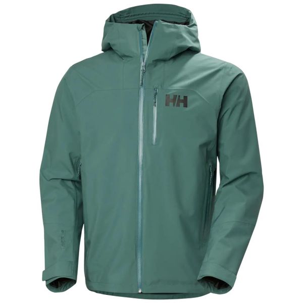 Kurtka wodoodporna Helly Hansen Loke 2L. Zielone kurtki męskie Helly Hansen, na lato, l, bez wzorów, z poliesteru, bez kaptura. Za 1,001.50 zł.