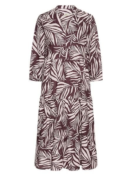 Camel Active Sukienka w kolorze brązowym rozmiar: M. Brązowe sukienki damskie Camel Active, na co dzień, m, bez wzorów, z bawełny, bez kołnierzyka, bez ramiączek, midi, proste. Za 217.99 zł.