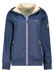 Geographical Norway Kurtka przejściowa "Arrivial" w kolorze granatowym rozmiar: 3XL. Niebieskie kurtki damskie Geographical Norway, xl, bez wzorów, bez kaptura. Za 173.99 zł.
