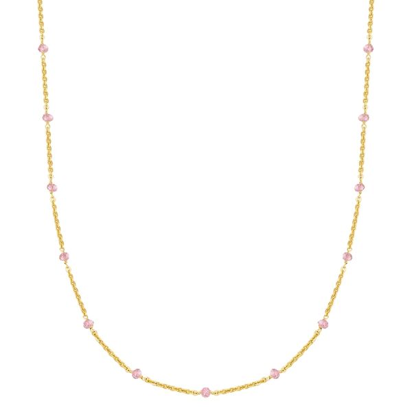 Glanzstücke München Łańcuszek Srebro wysokiej próby Żółte złoto Naszyjniki 1 ct Damski. Żółte naszyjniki damskie Glanzstücke München, pozłacane. Za 319.99 zł.