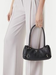 Guess Torebka Rosalba HWZG96 57170 Czarny. Czarne torebki klasyczne damskie Guess, z aplikacjami, ze skóry, bez dodatków. Za 309.99 zł.