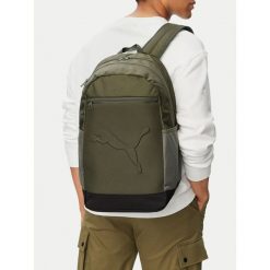 Plecak Puma. Zielone plecaki damskie Puma, bez wzorów, sportowe. Za 159.99 zł.