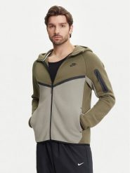 Nike Bluza Windrunner HV0949 Khaki Regular Fit. Brązowe bluzy bez kaptura męskie Nike, m, z bawełny. Za 529.99 zł.
