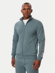 Guess Bluza Z2YQ12 K6ZS1 Niebieski Regular Fit. Niebieskie bluzy bez kaptura męskie Guess, m, z bawełny. Za 394.99 zł.