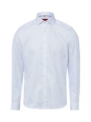 Finshley & Harding koszula biznesowa - non-iron Mężczyźni Slim Fit Bawełna niebieski|biały|różowy, 45. Białe koszule męskie Finshley & Harding, m, bez wzorów, z bawełny, bez kołnierzyka, bez ramiączek. Za 199.95 zł.