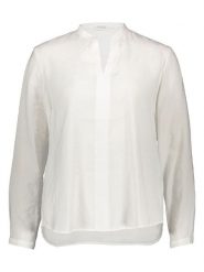 Gerry Weber Bluzka w kolorze białym rozmiar: 42. Białe bluzki damskie Gerry Weber, bez wzorów, bez kołnierzyka, bez ramiączek. Za 122.09 zł.